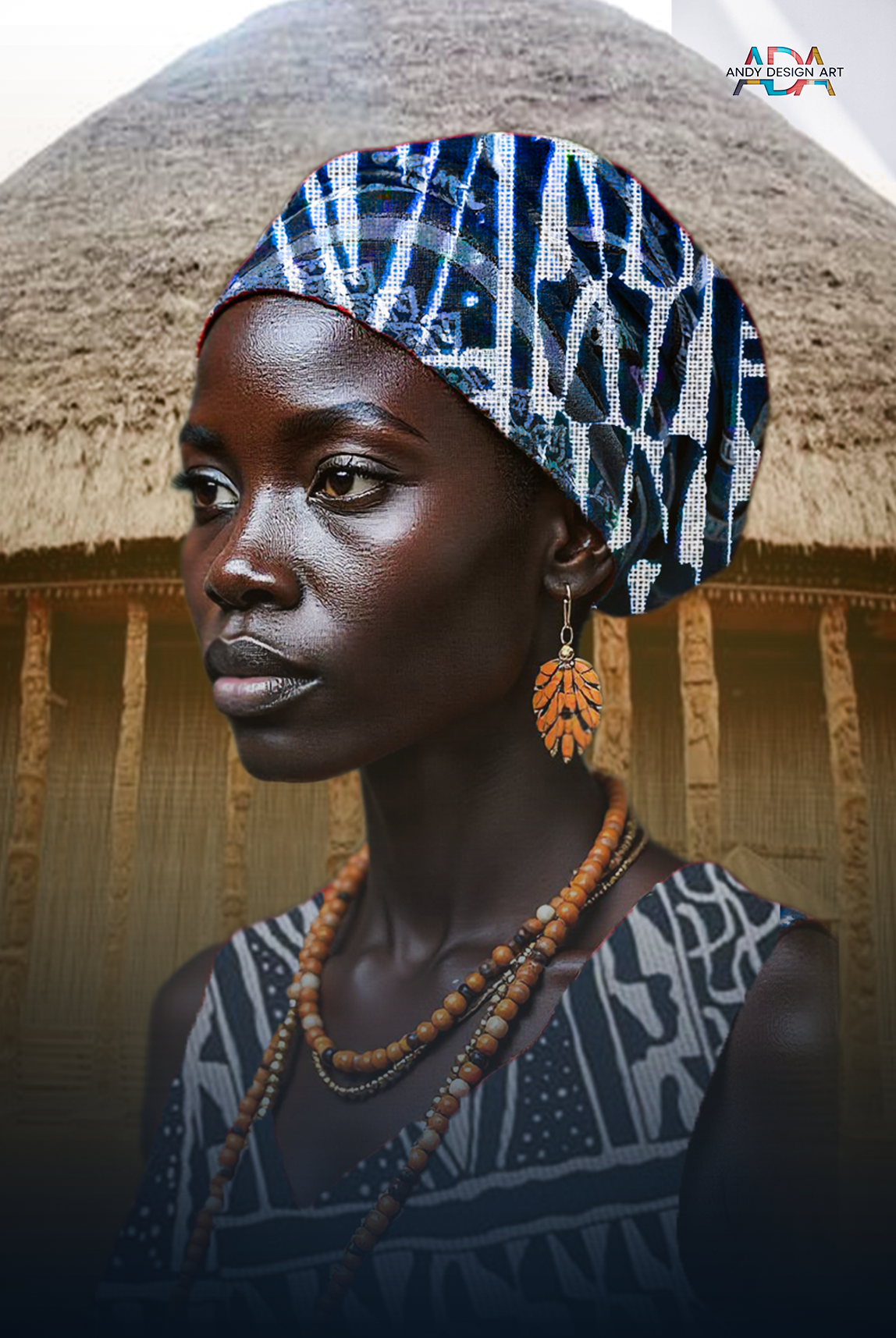 "Reine des Racines" – Portrait d’Identité Féminine